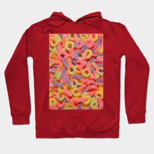 Sour Keys Candy Photograph Hoodie